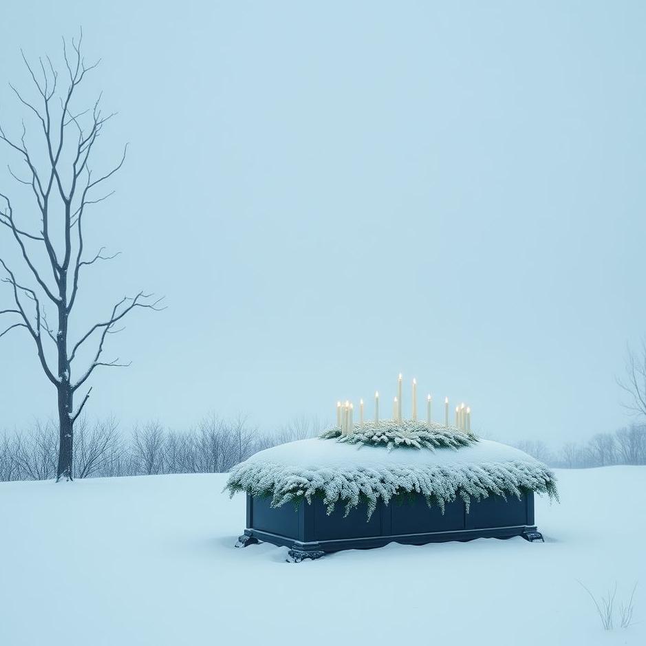 Dream : Snow and a funeral in a dream