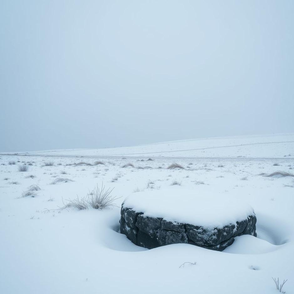 Dream : Snow and a grave in a dream