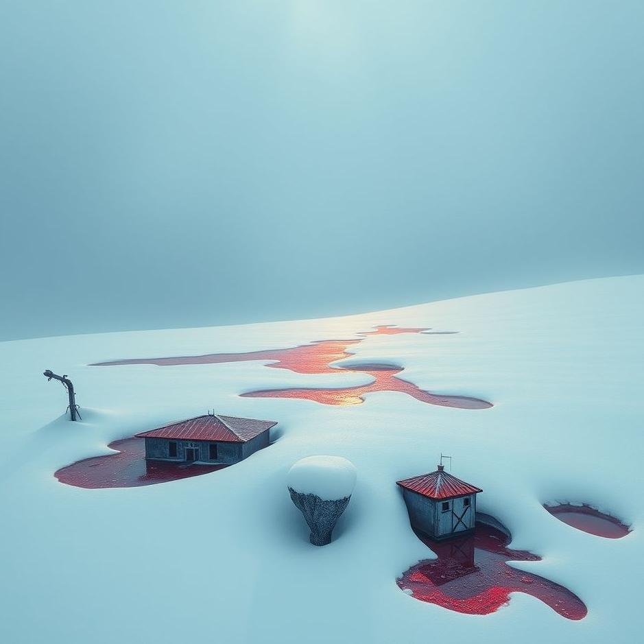 Dream : Snow and blood in a dream