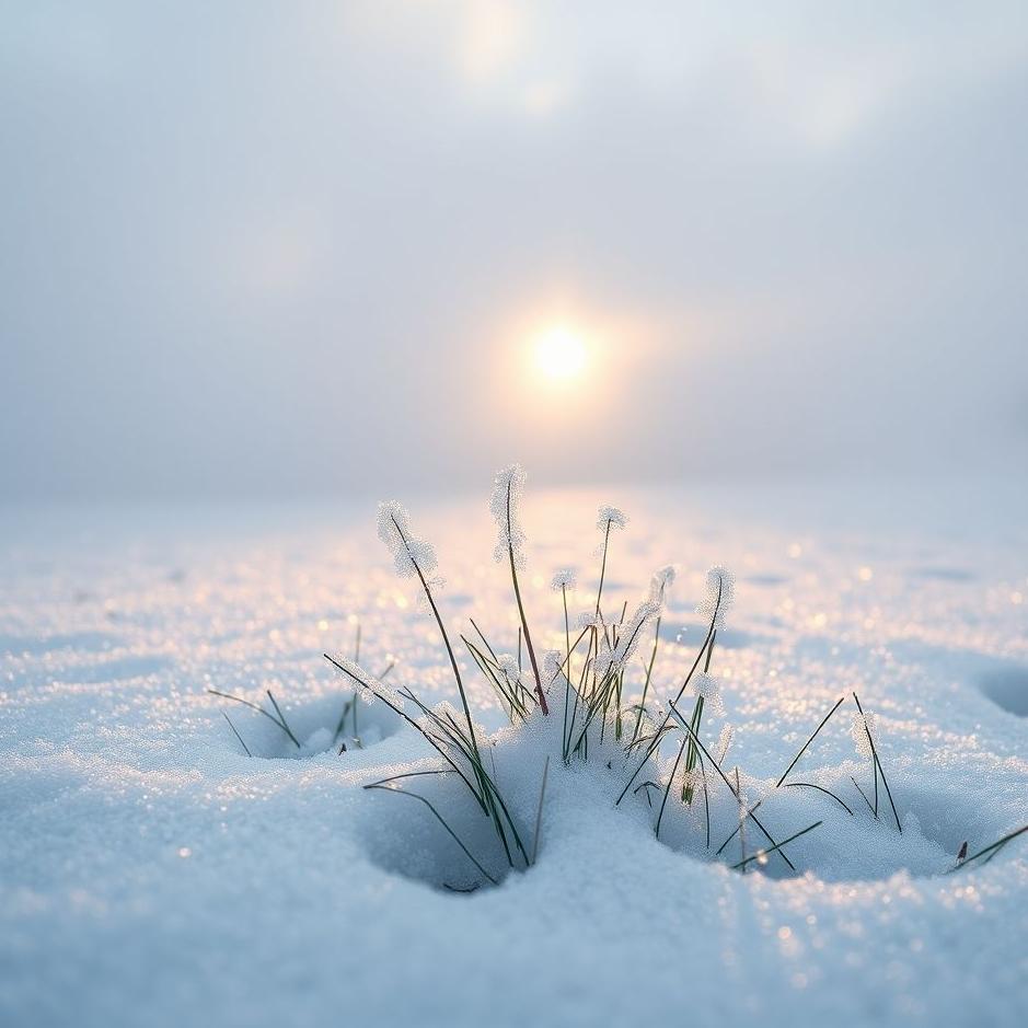 Dream : Snow and dew in a dream