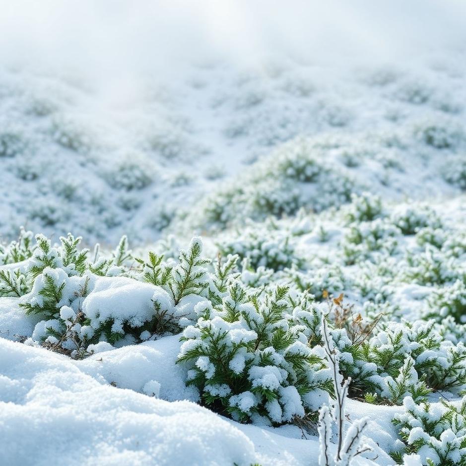 Dream : Snow and greenery together in a dream