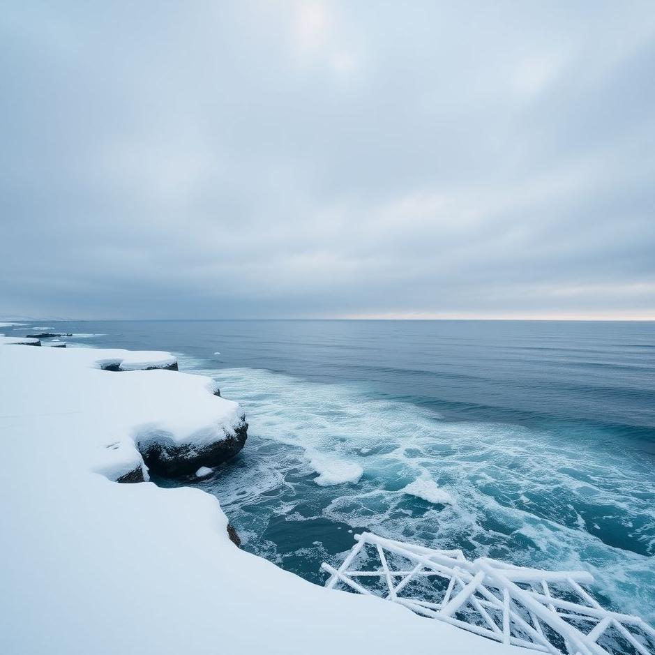 Dream : Snow and sea together in a dream