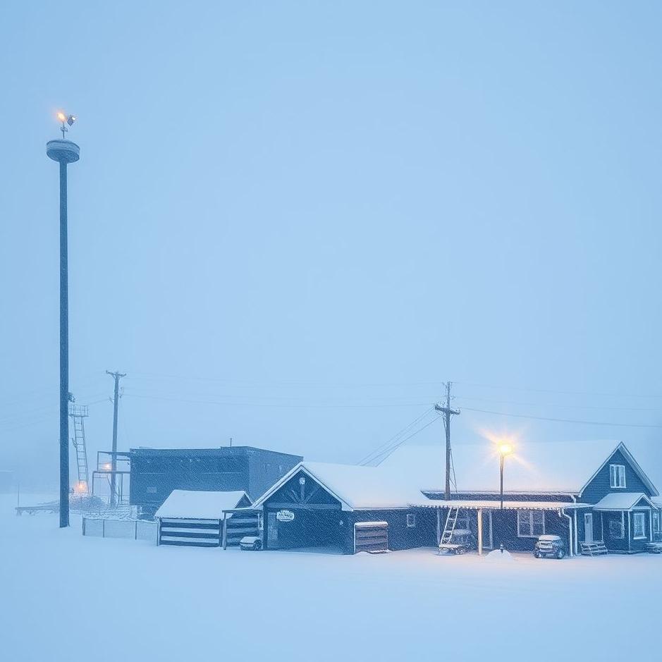 Dream : Snow at work in a dream