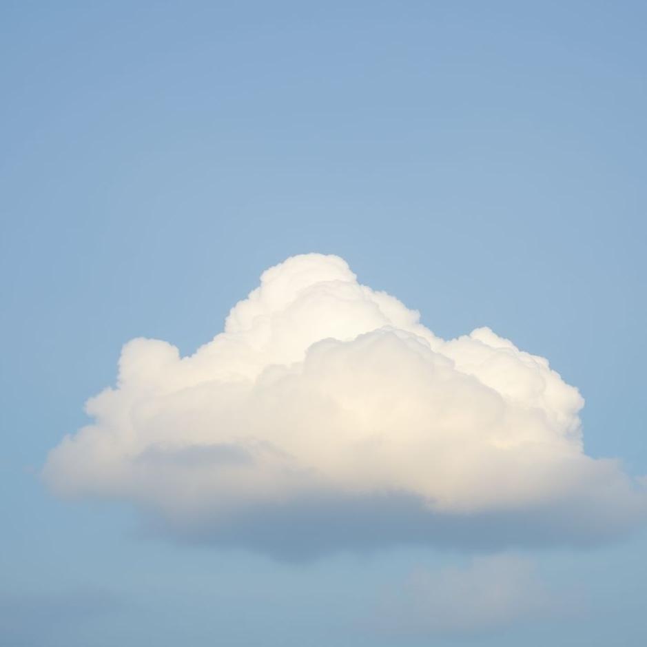 Dream : Snow cloud in a dream