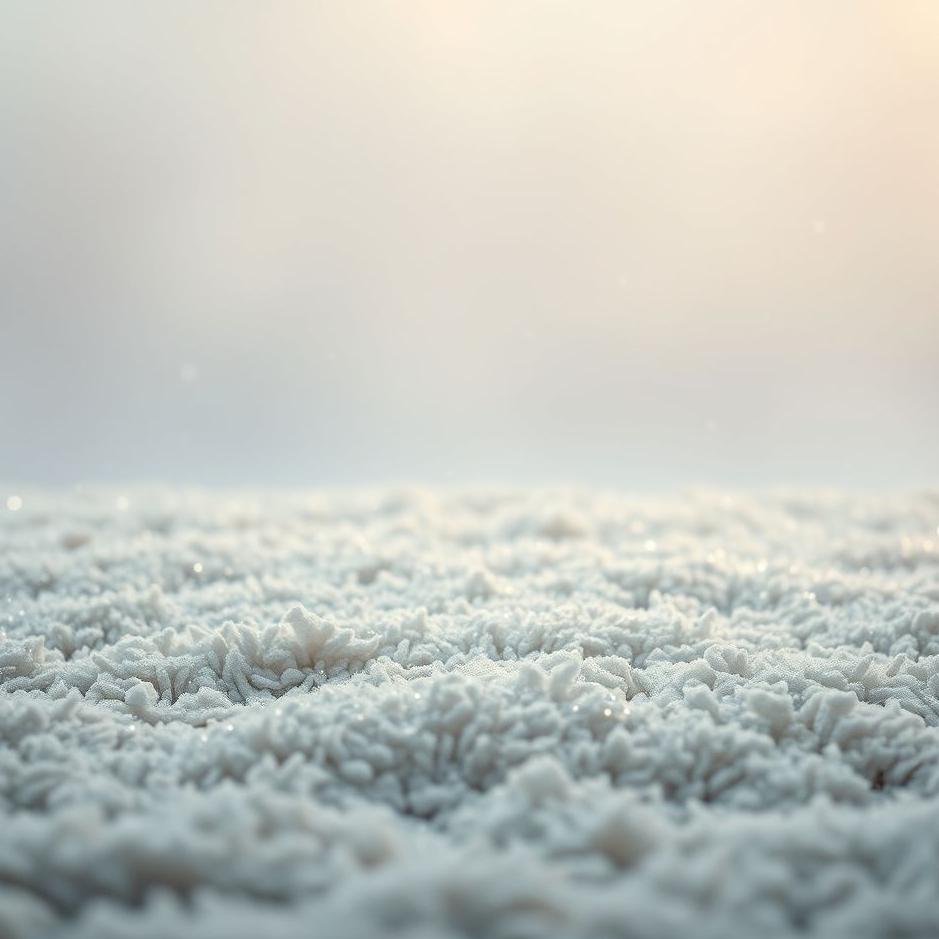 Dream : Snow falling on a carpet in a dream