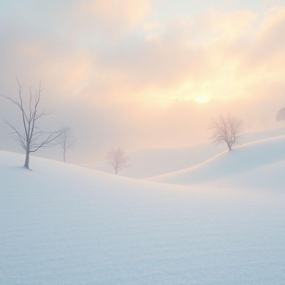 Dream : Snow in June in a dream