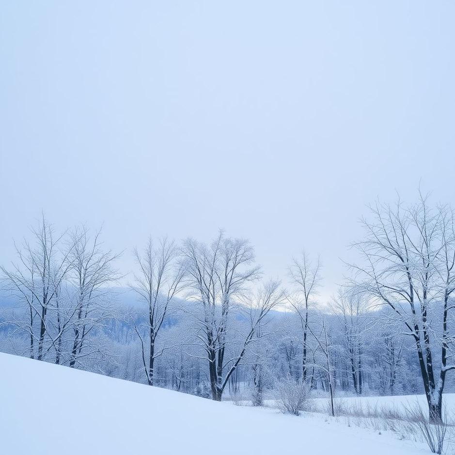 Dream : Snow in May in a dream