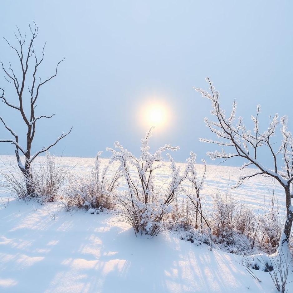 Dream : Snow in spring in a dream