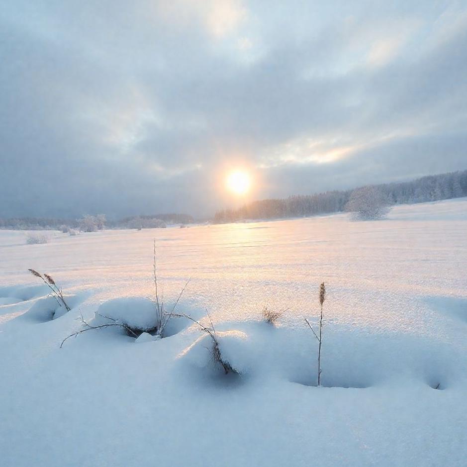 Dream : Snow melting in a dream