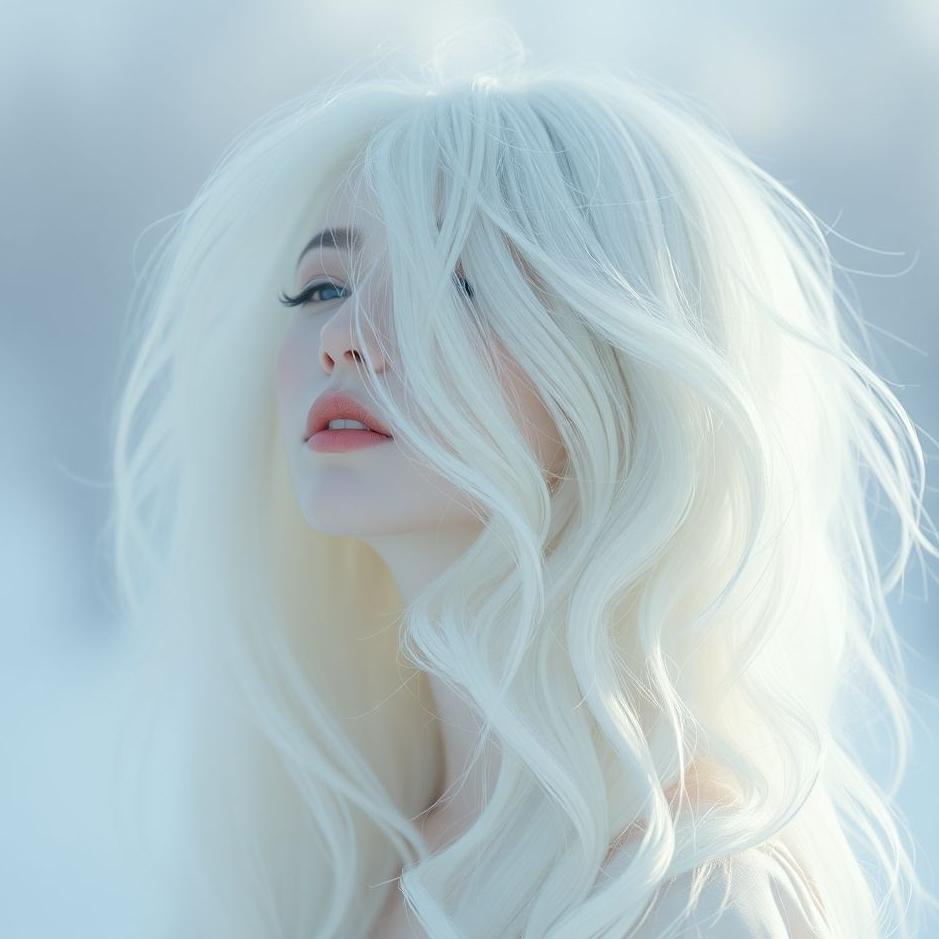 Dream : Snow-white hair in a dream