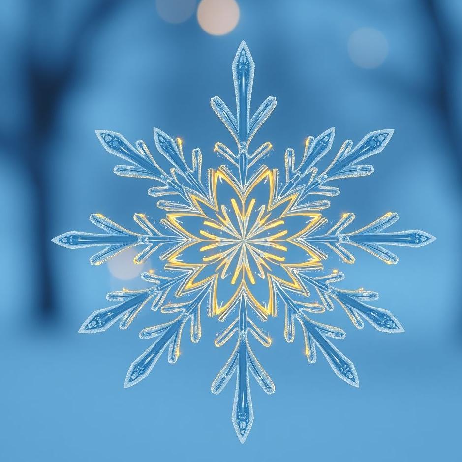 Dream : Snowflake shape in a dream