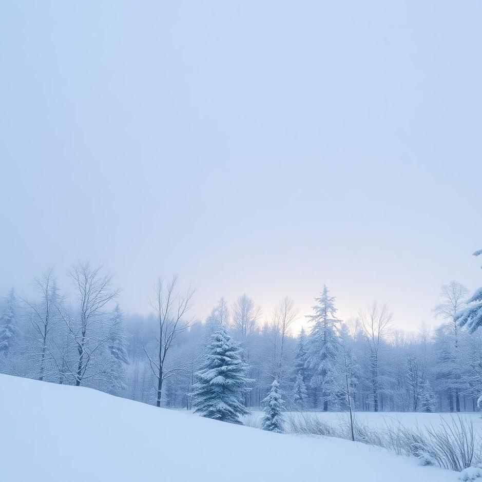 Dream : Snowy day in a dream