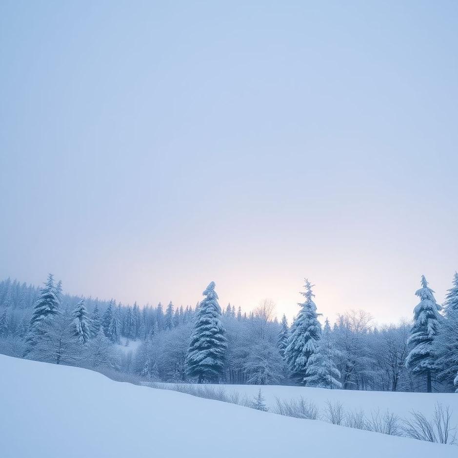 Dream : Snowy photo in a dream