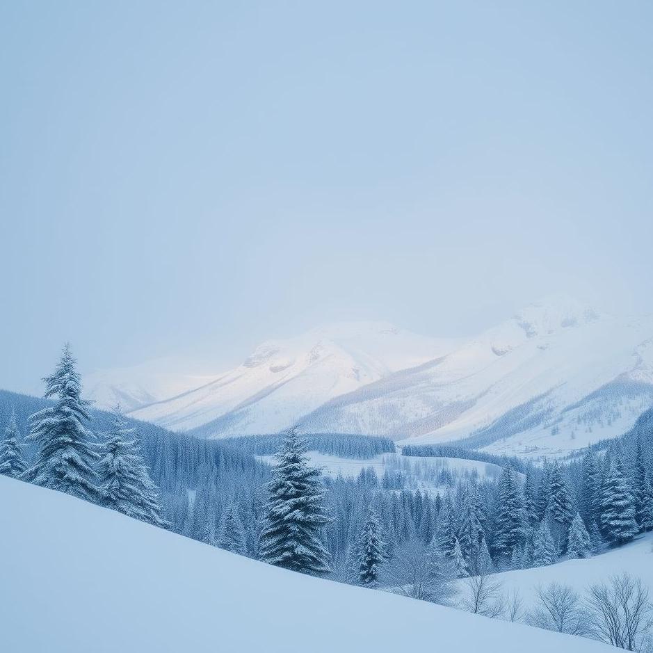 Dream : Snowy places in a dream