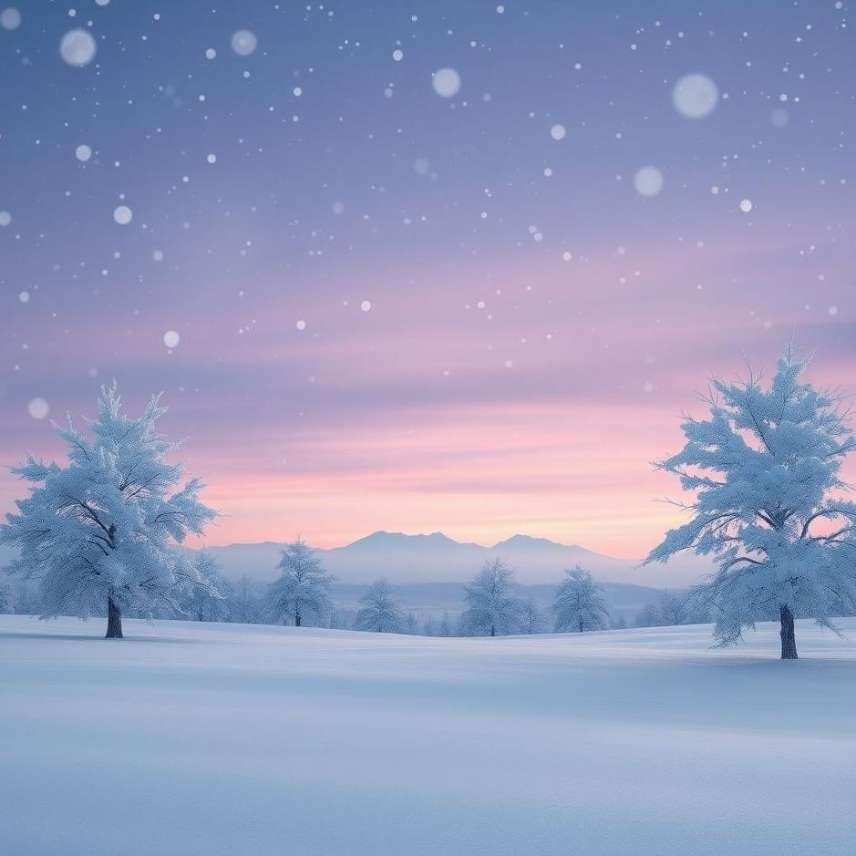Dream : Snowy surroundings in a dream