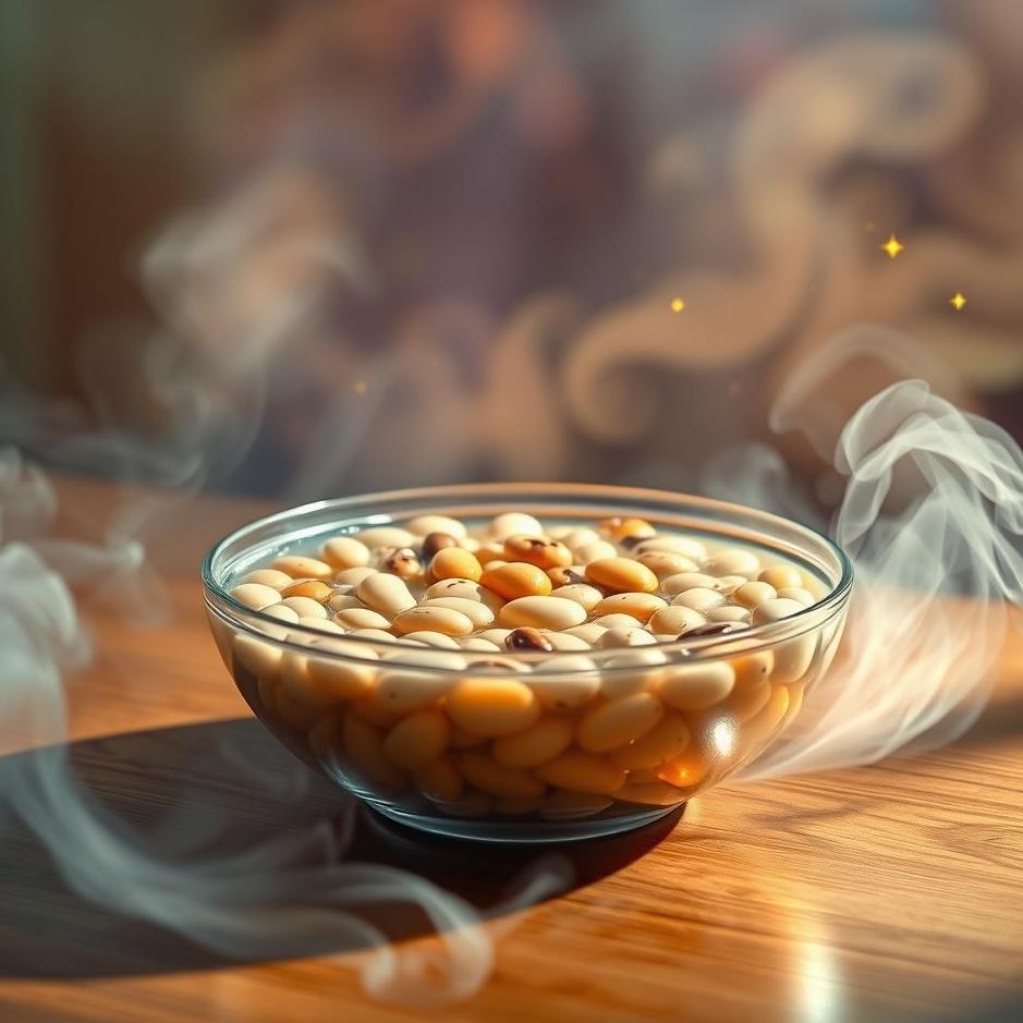 Dream : Soaking beans in a dream