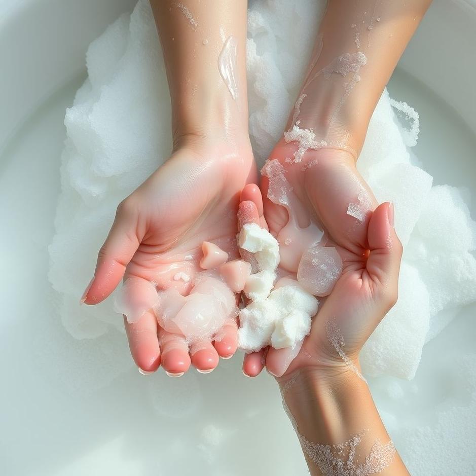 Dream : Soapy hands in a dream