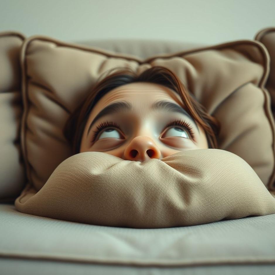 Dream : Sofa face in a dream