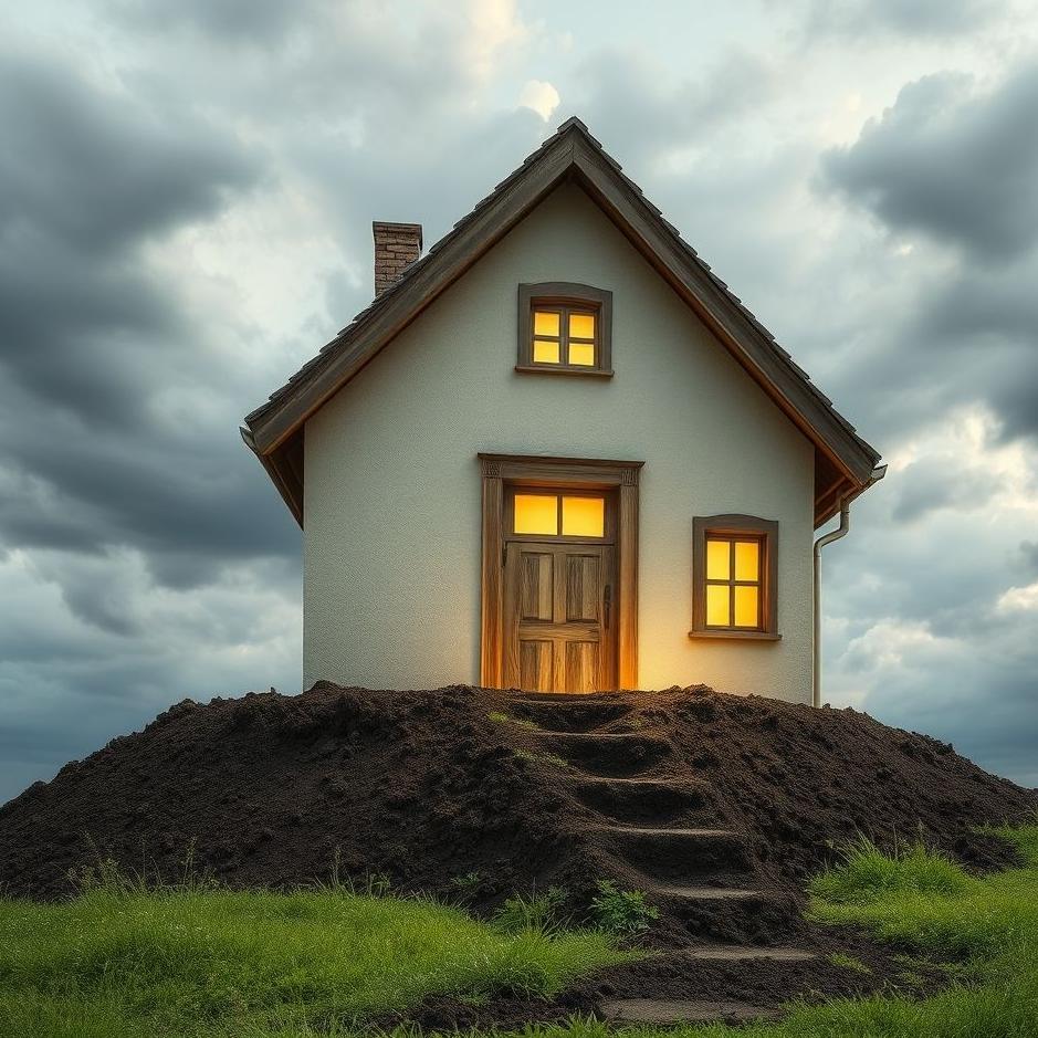 Dream : Soil entering the house in a dream