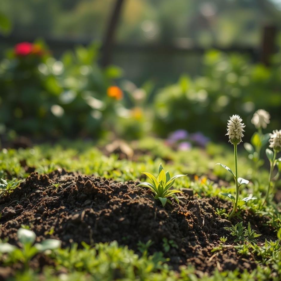 Dream : Soil slip in the garden in the dream