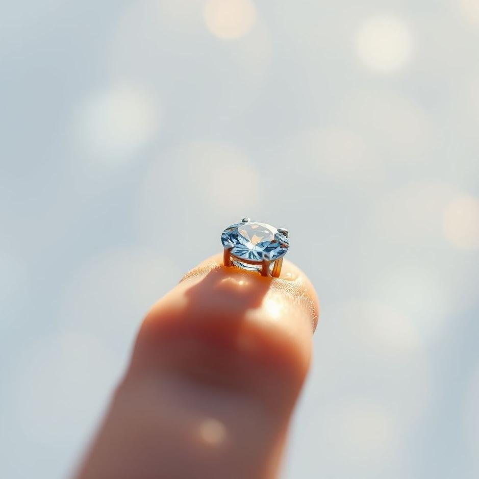 Dream : Solitaire on a finger in a dream