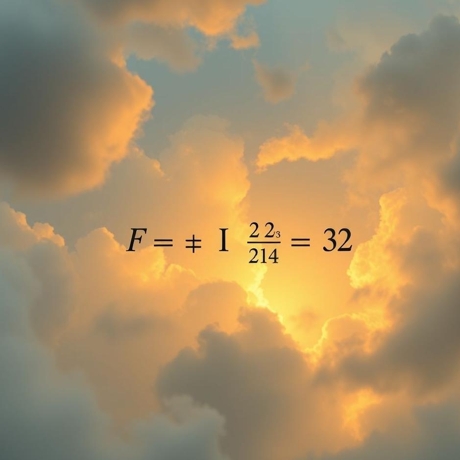 Dream : Solving a formula in a dream