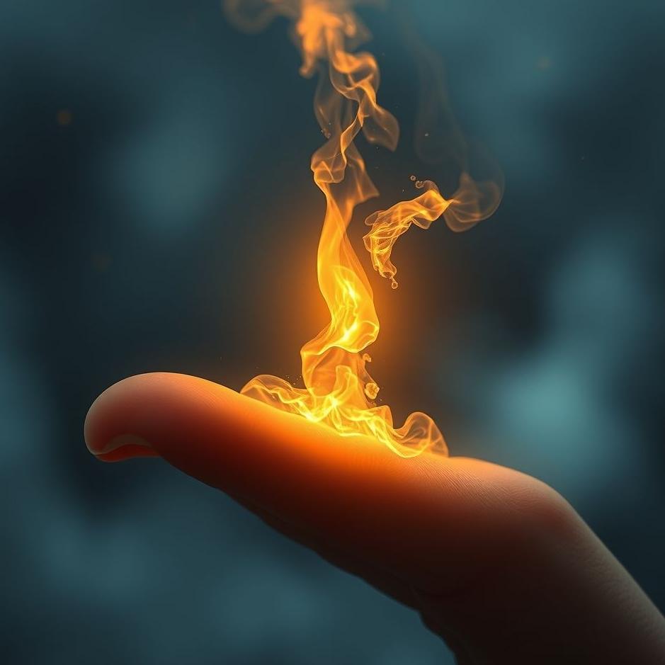 Dream : Something coming out of a finger in a dream