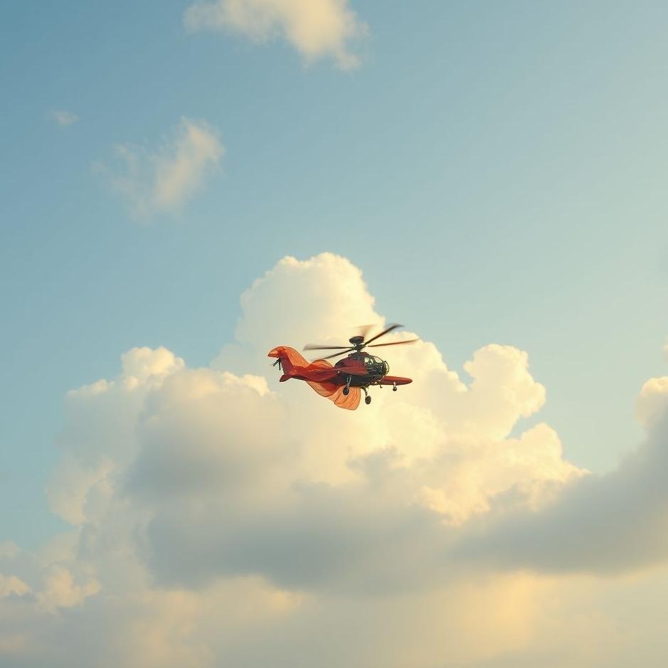 Dream : Something flying in the air in a dream