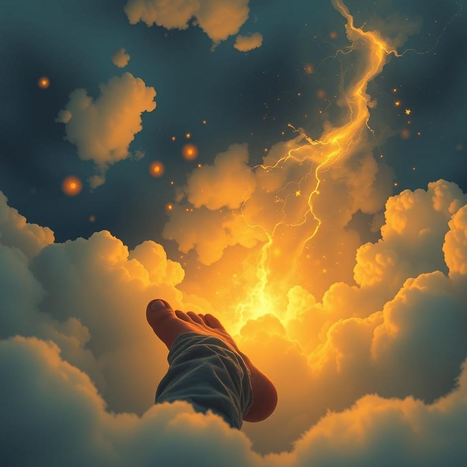 Dream : Something on the foot in the dream