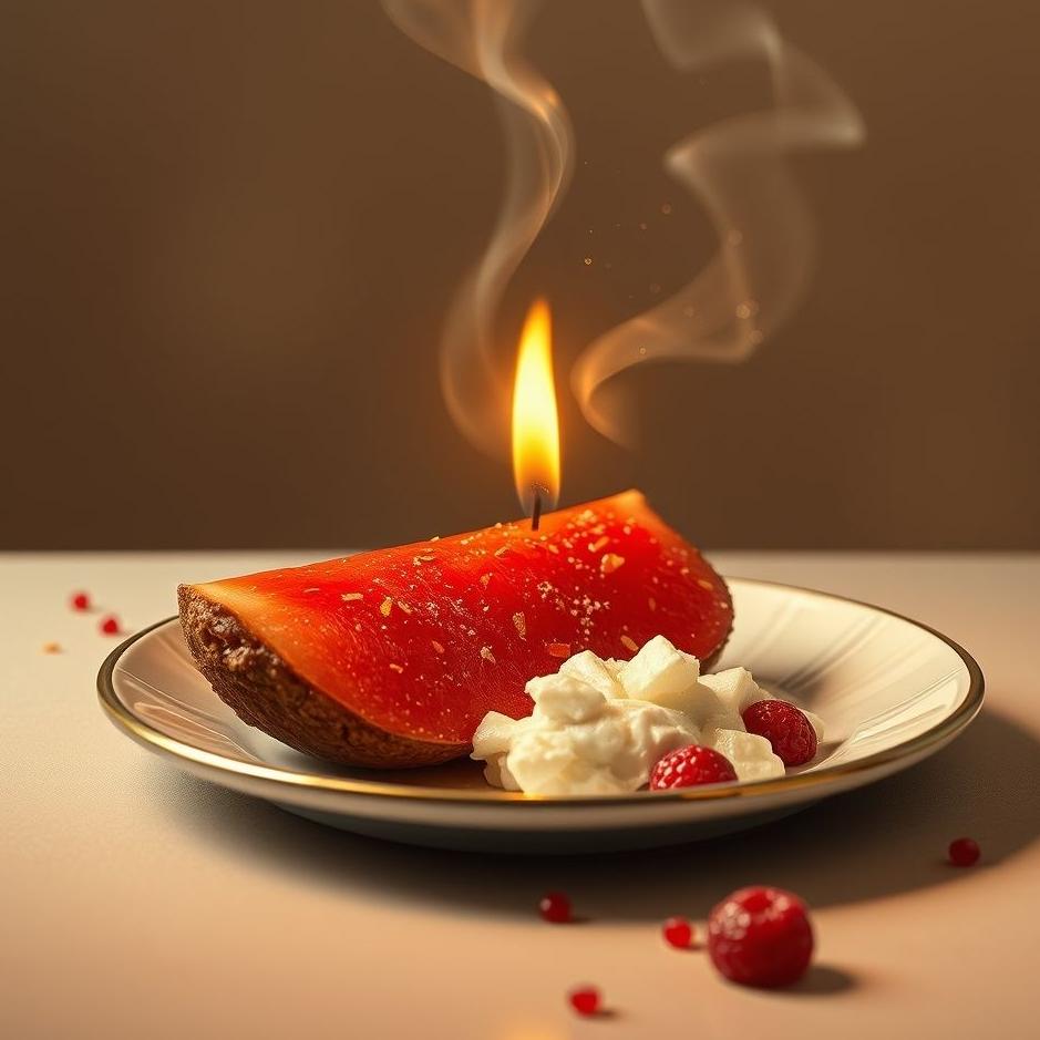 Dream : Something red to eat in a dream