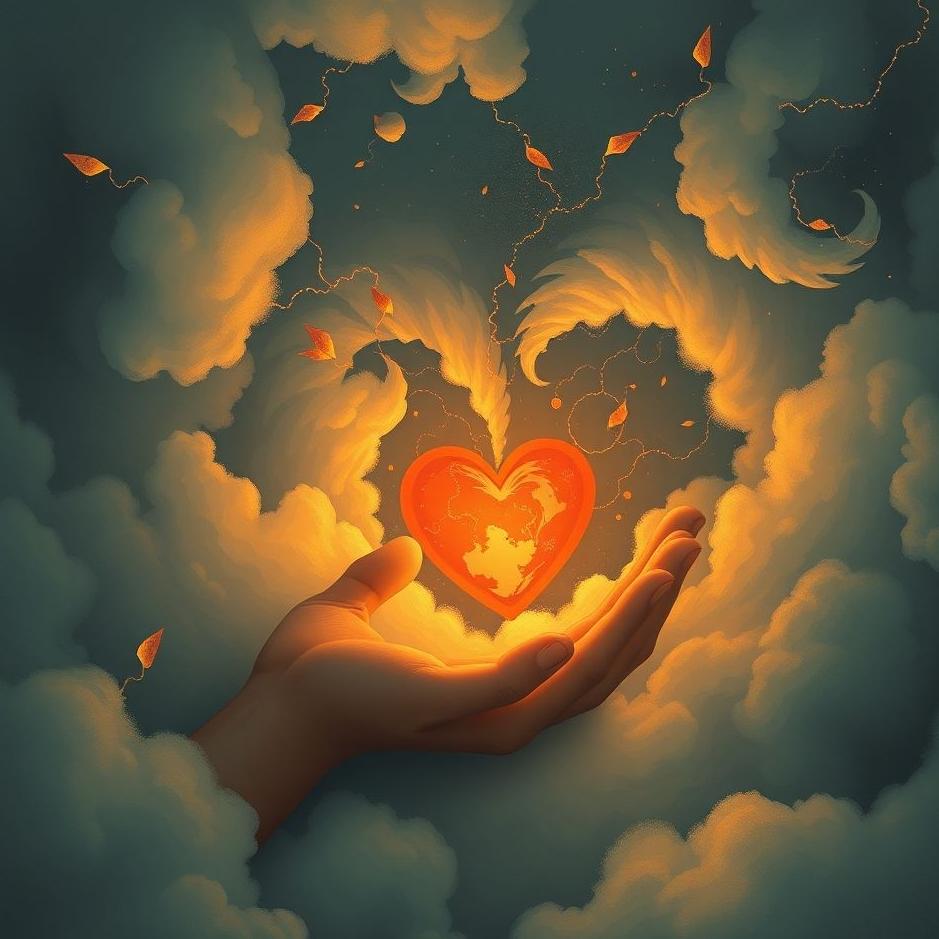 Dream : Something stuck in the heart in a dream