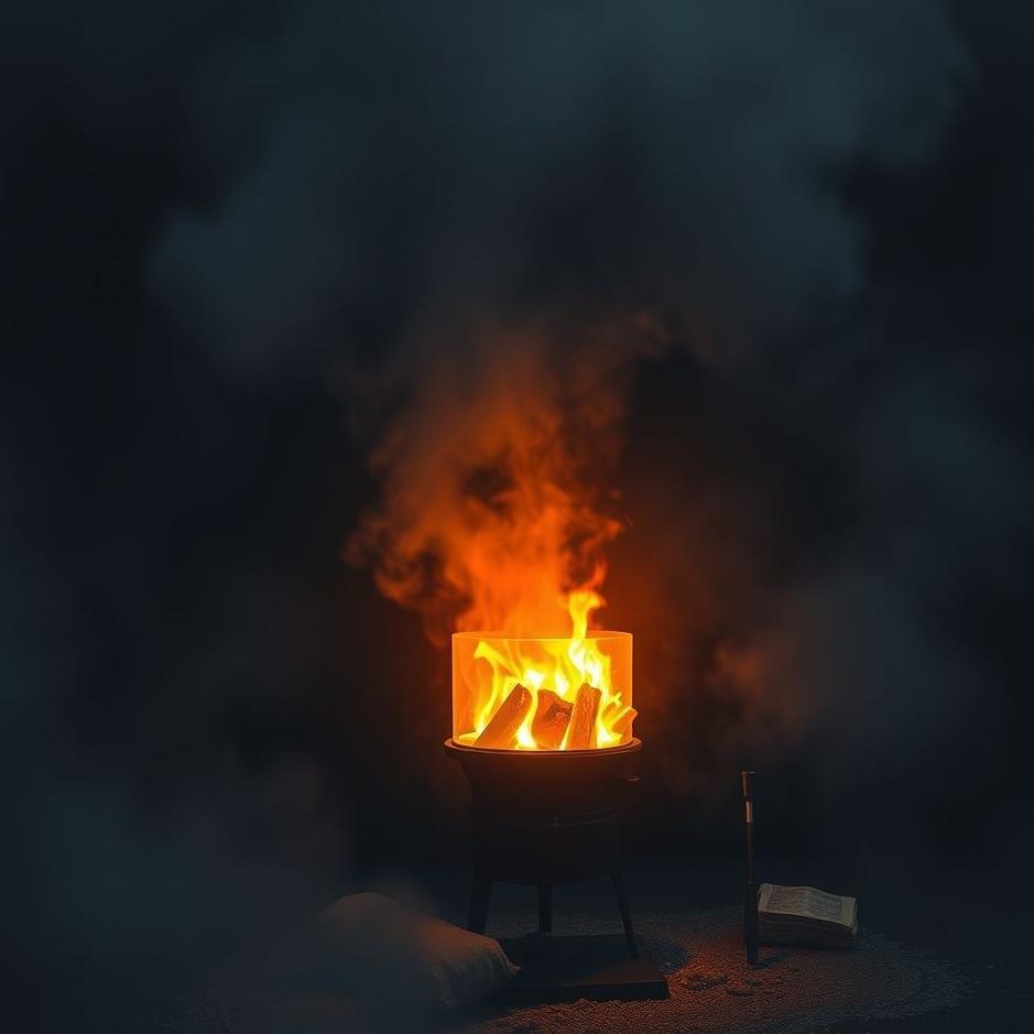 Dream : Sooty stove in a dream