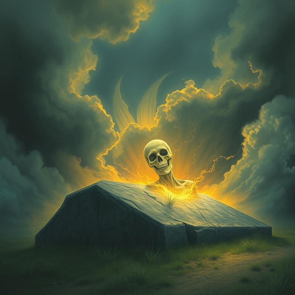 Dream : Soul coming out of a grave in a dream