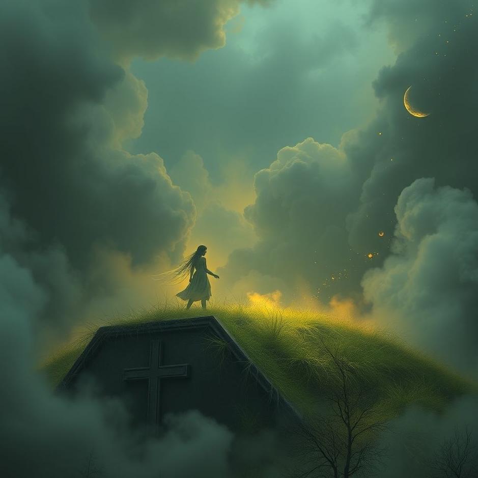 Dream : Soul in a grave in a dream