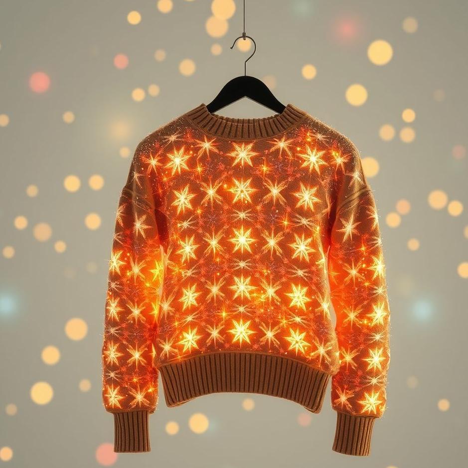 Dream : Spangled sweater in a dream