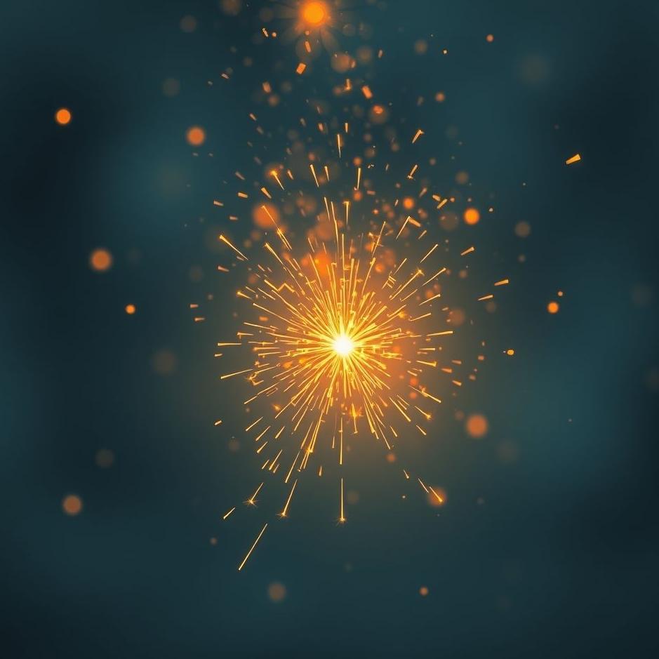 Dream : Spark falling in a dream