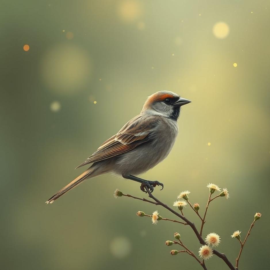 Dream : Sparrow land on your shoulder in a dream