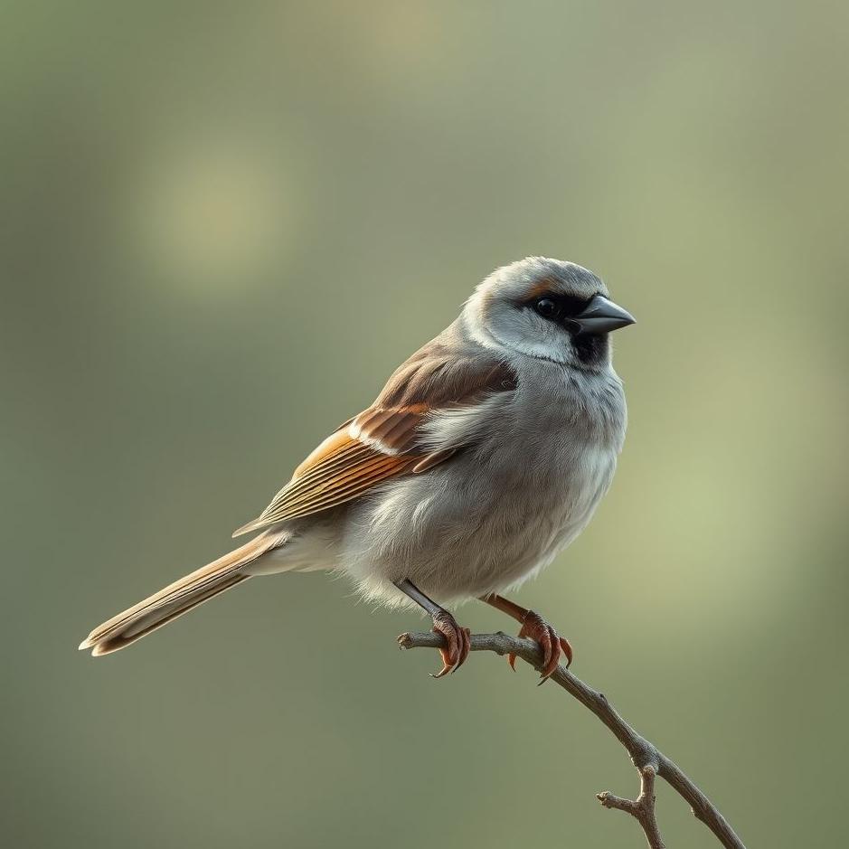 Dream : Sparrow perching on your left shoulder in a dream