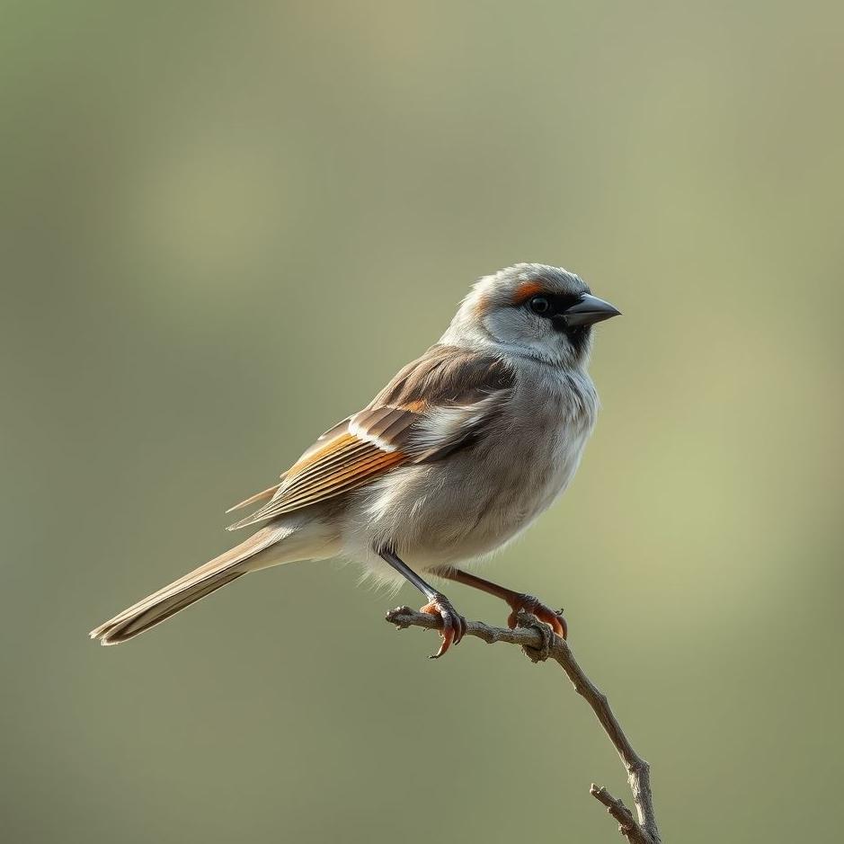 Dream : Sparrow perching on your right shoulder in a dream