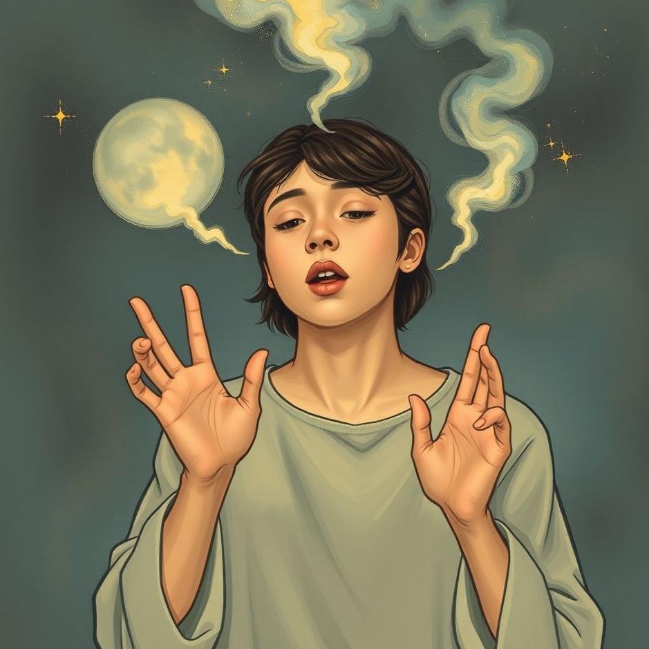 Dream : Speaking in sign language in a dream