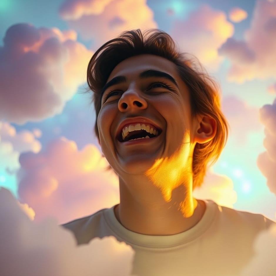 Dream : Speaking while laughing in a dream