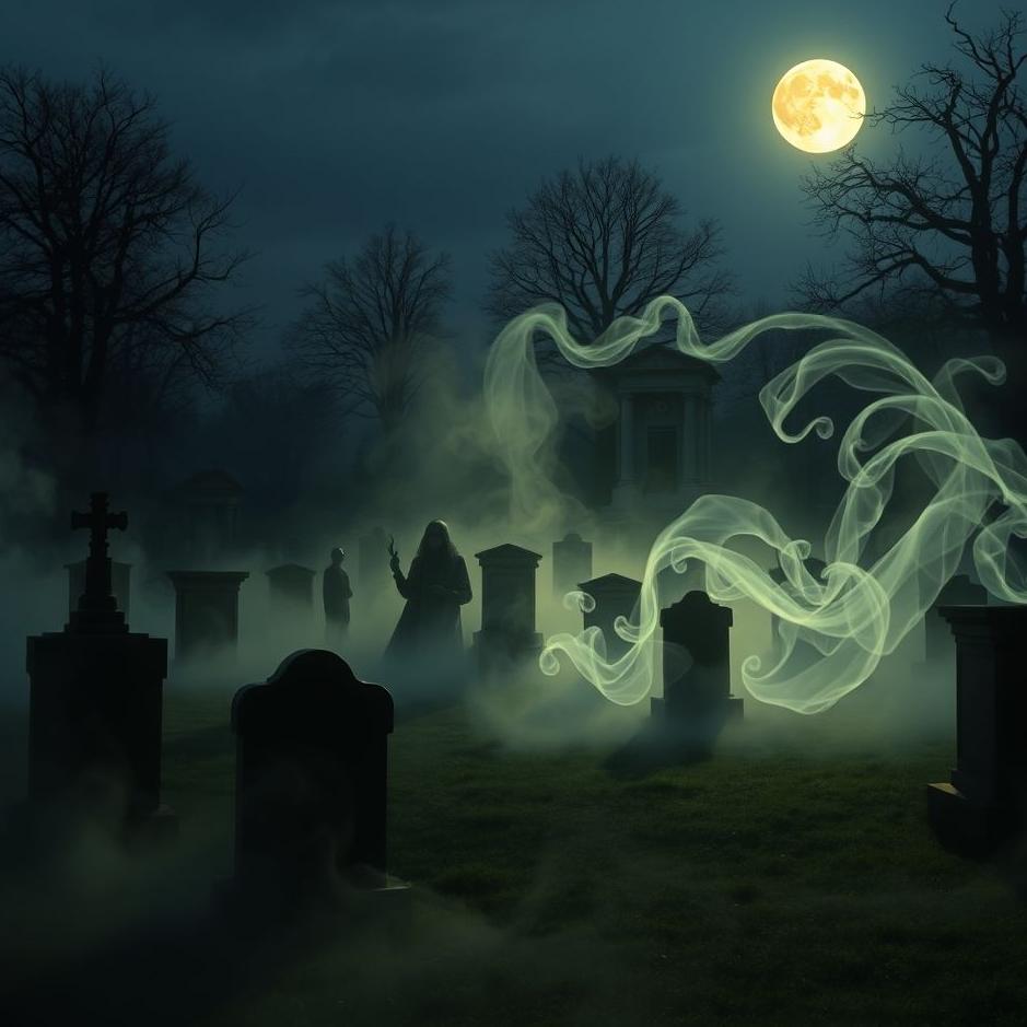 Dream : Spell in a cemetery in a dream