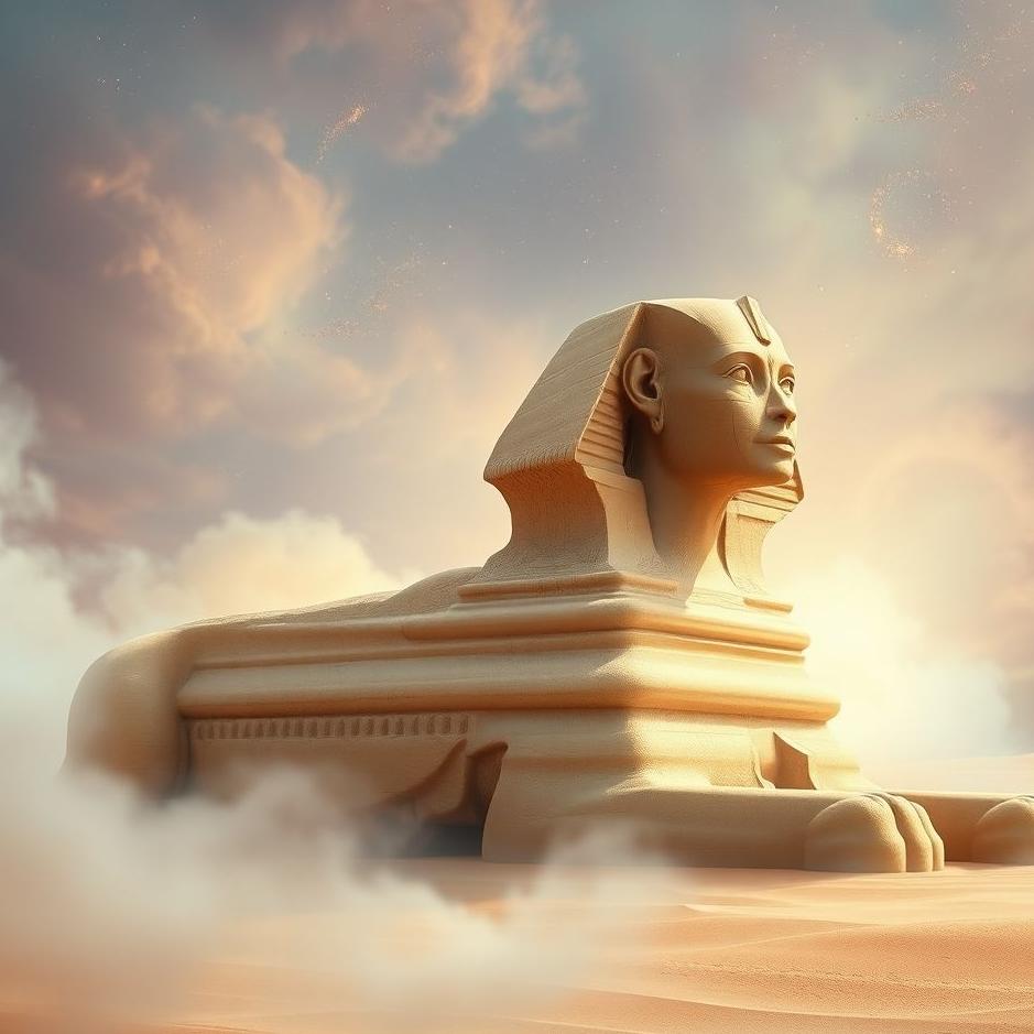 Dream : Sphinx in a dream