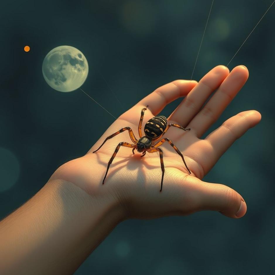 Dream : Spider bite your arm in a dream