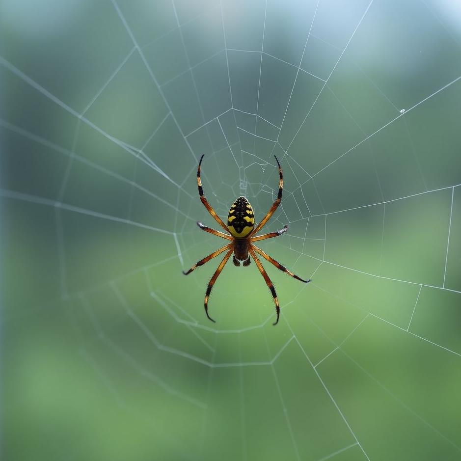 Dream : Spider on the window in a dream