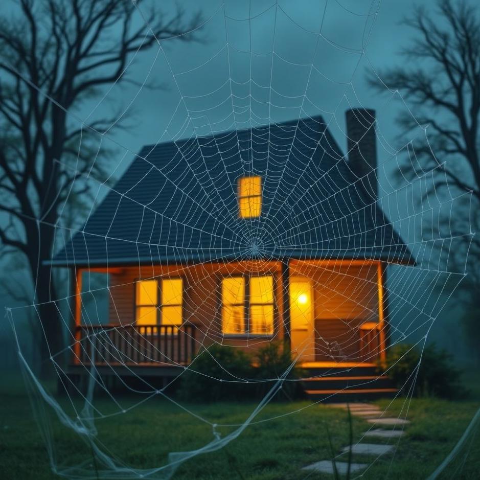 Dream : Spider webs in your house in a dream