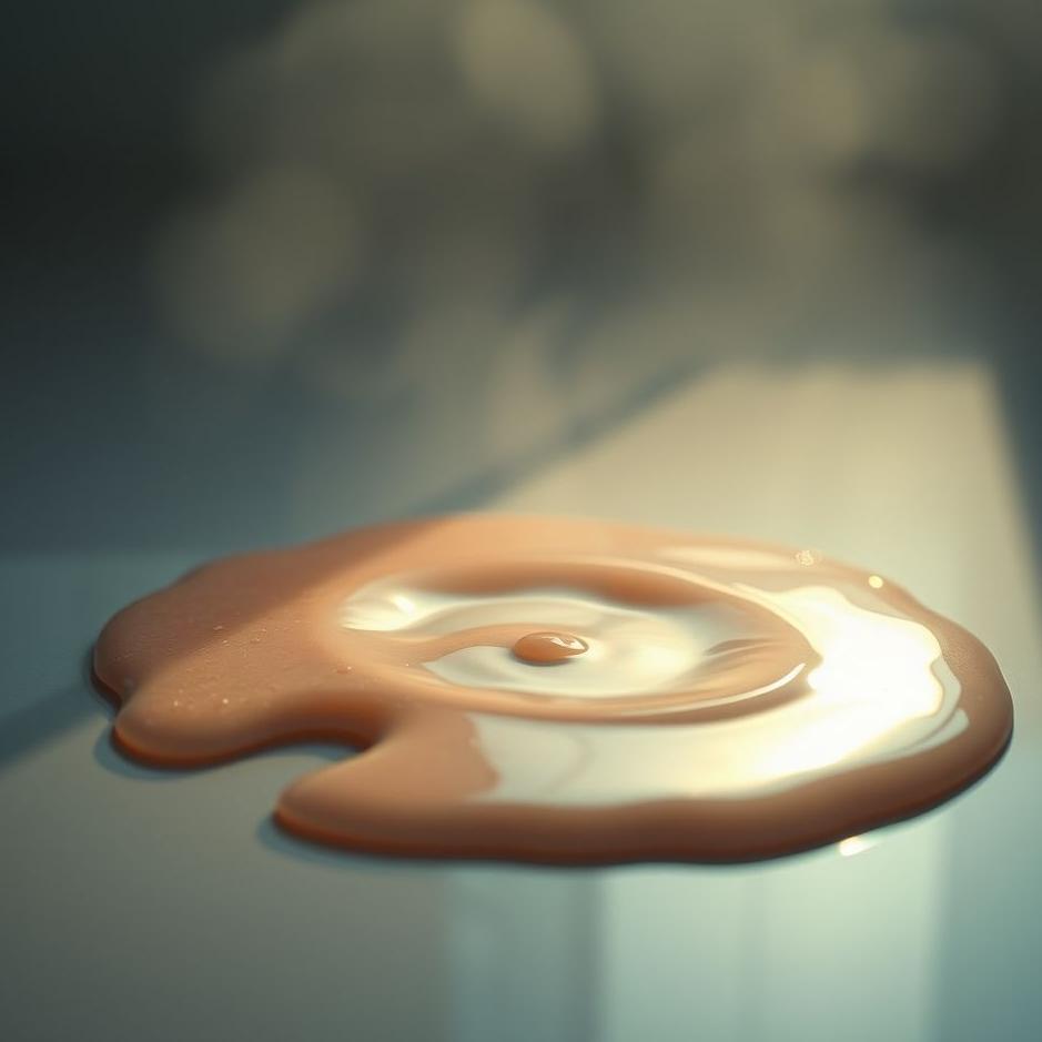 Dream : Spilled drink in a dream