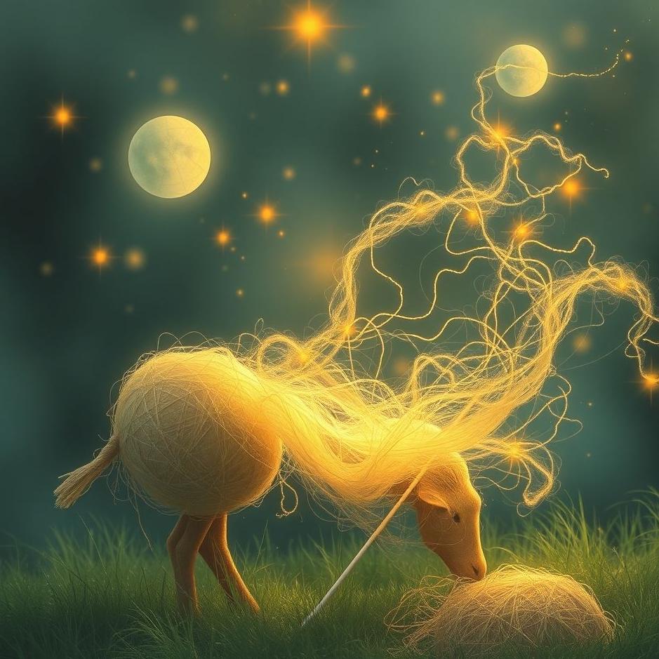 Dream : Spinning yarn in a dream