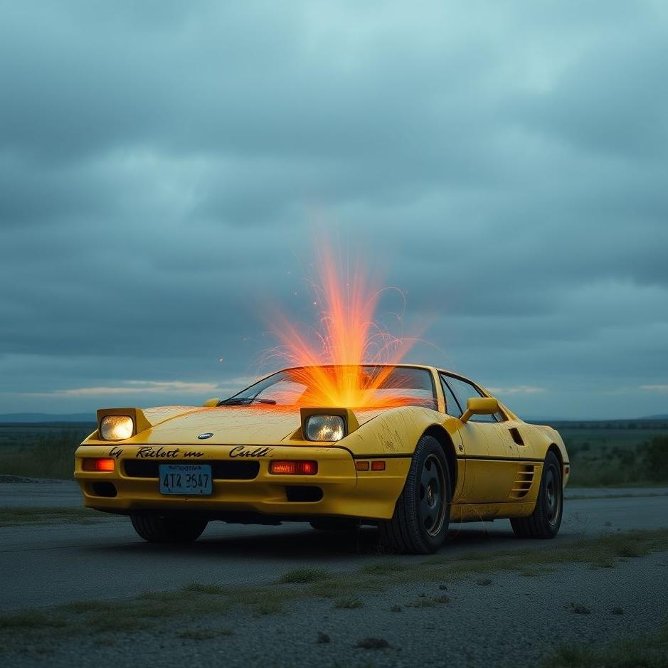 Dream : Spit on the car in the dream