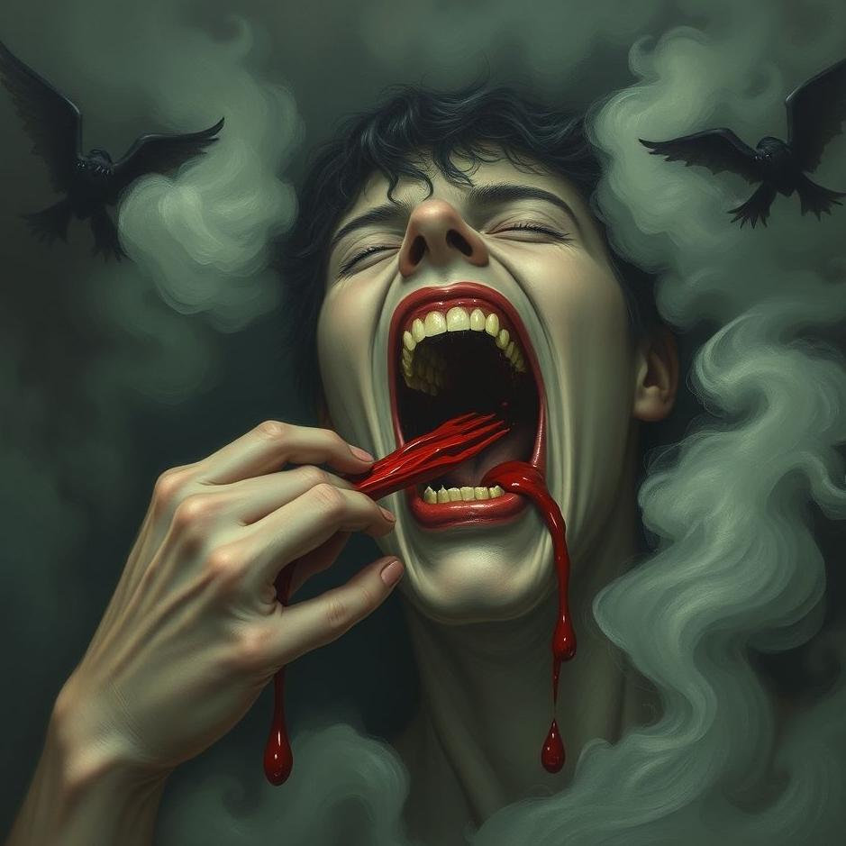 Dream : Spitting blood in a dream